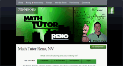 Desktop Screenshot of mathtutorreno.com